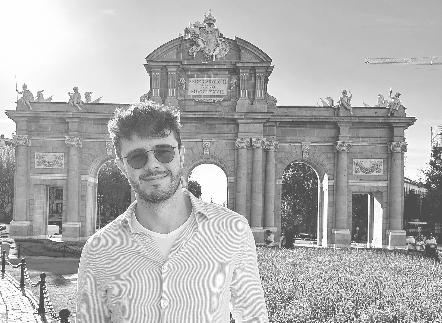 Portret van Thomas Desmet, architect