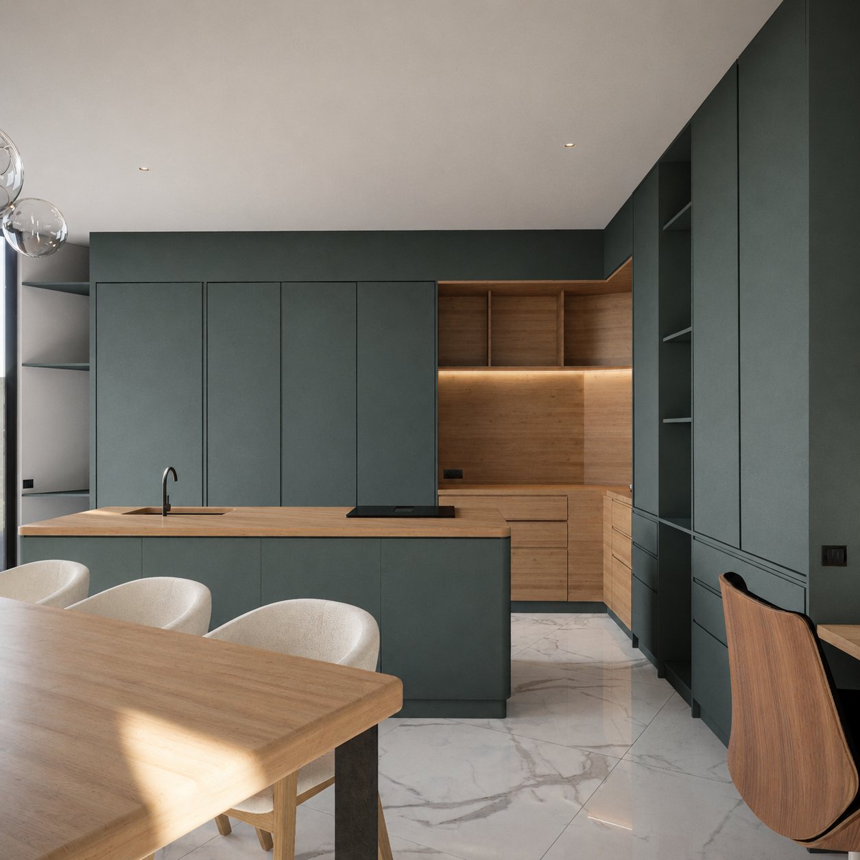 Woning D-N, Na: Keuken