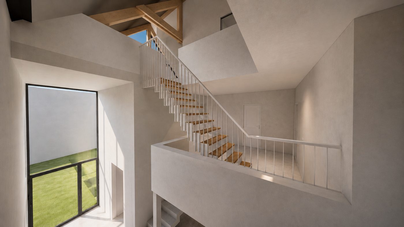 Woning M-J, Na: Trap