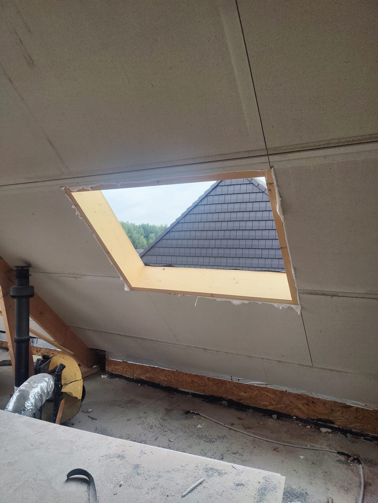 Woning M-J, Tijdens: Badkamer