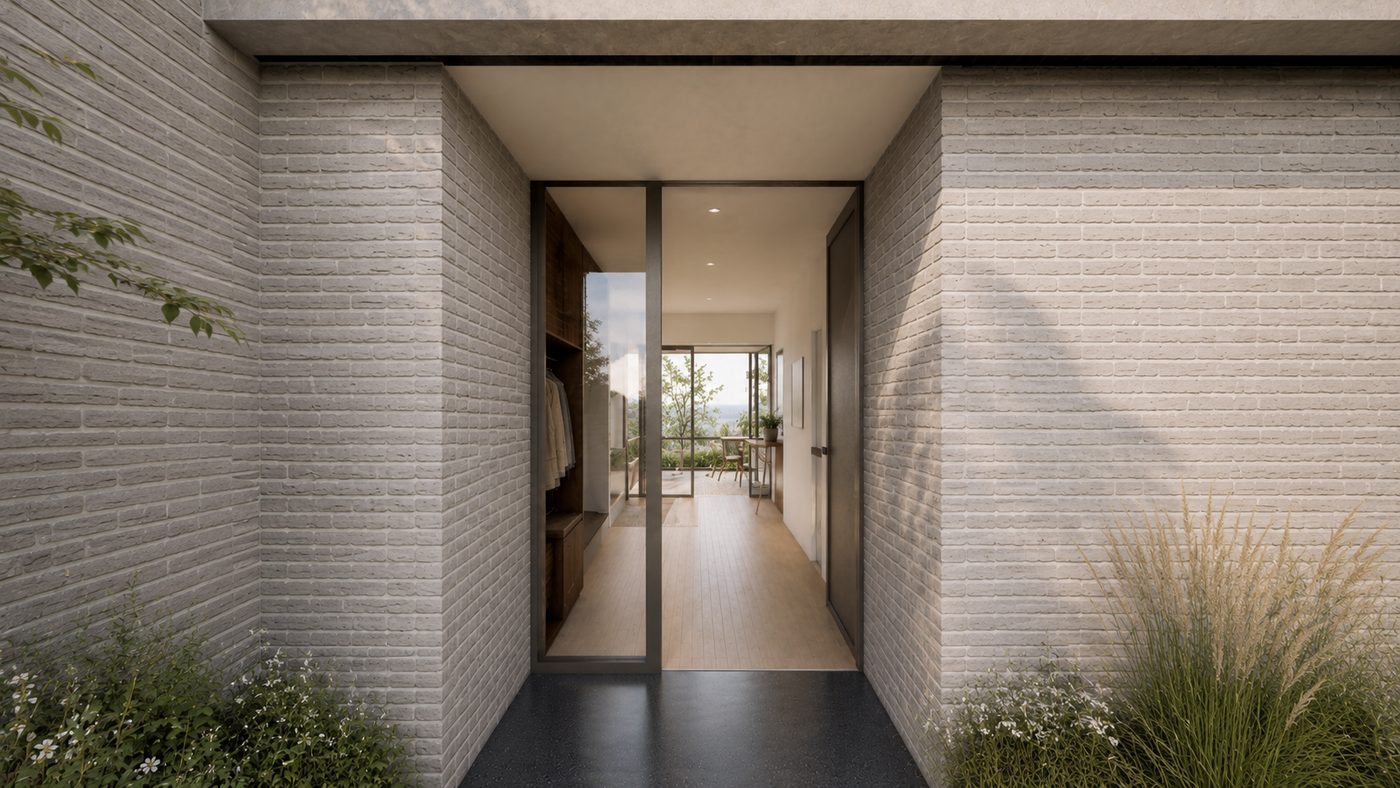 Woning MM-LL, Na: Inkomhal