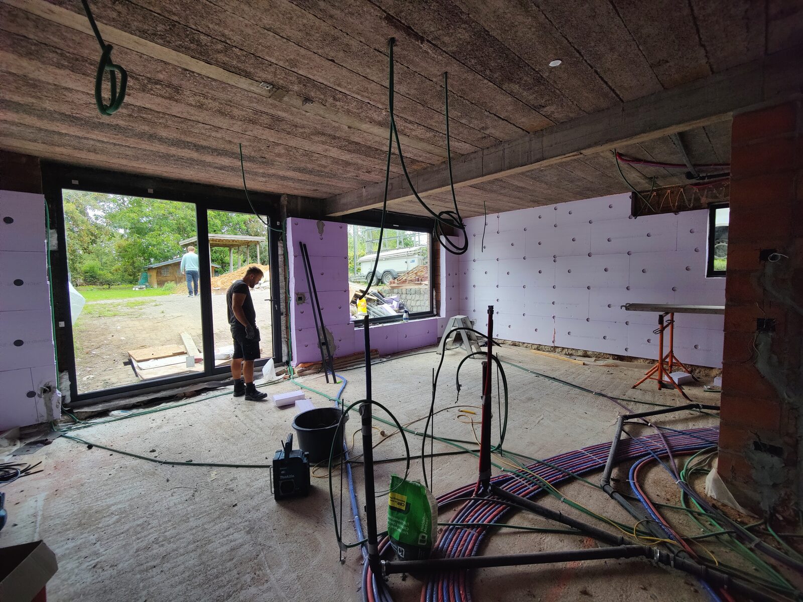 Woning MM-LL, Tijdens: Leefruimte