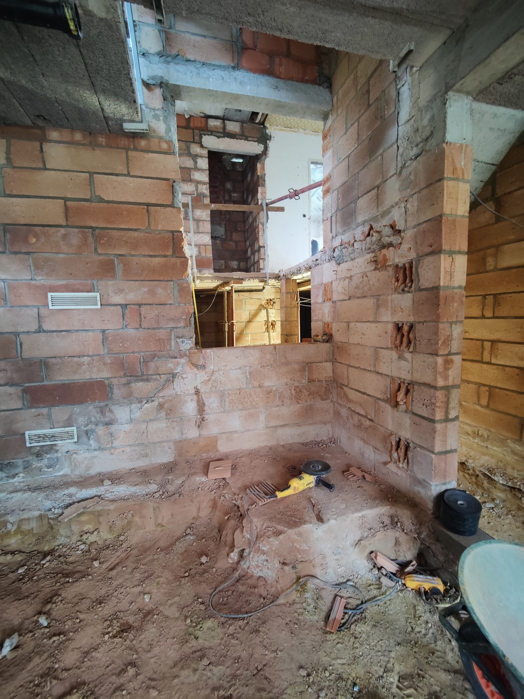 Woning MM-LL, Tijdens: Trap