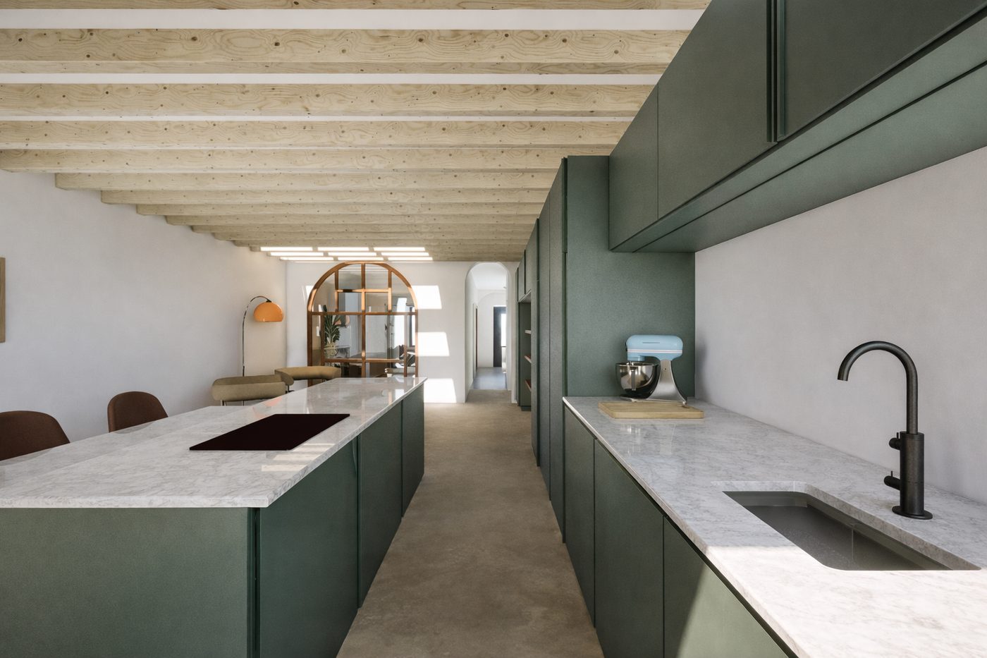 Woning S-L, Keuken