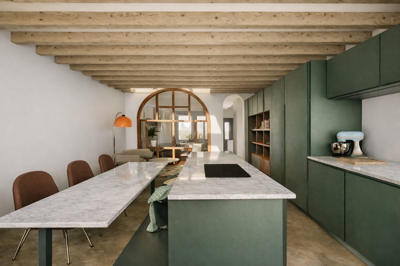 Woning S-L, Keuken